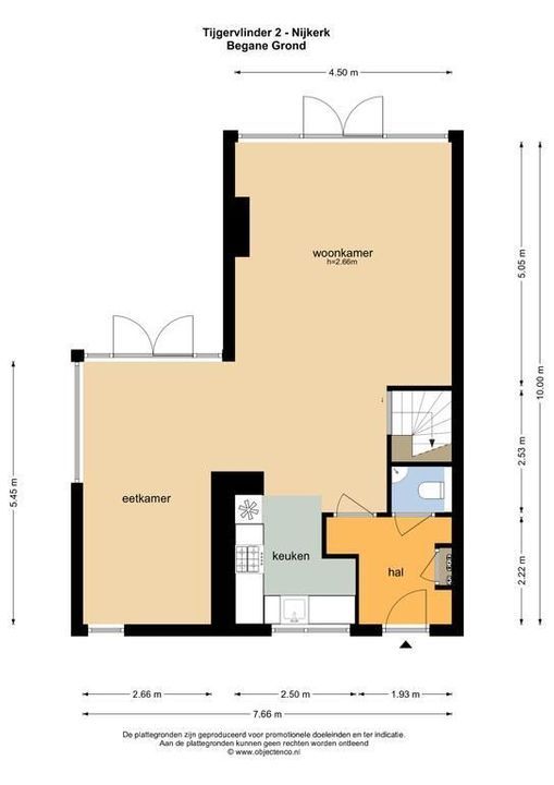 Tijgervlinder 2, Nijkerk plattegrond-31