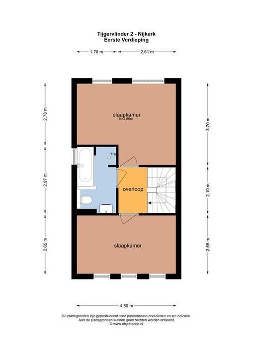 Tijgervlinder 2, Nijkerk plattegrond-31