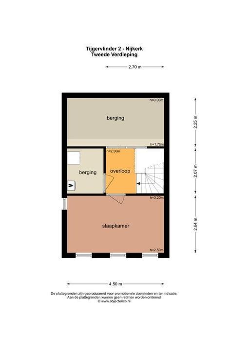 Tijgervlinder 2, Nijkerk plattegrond-31