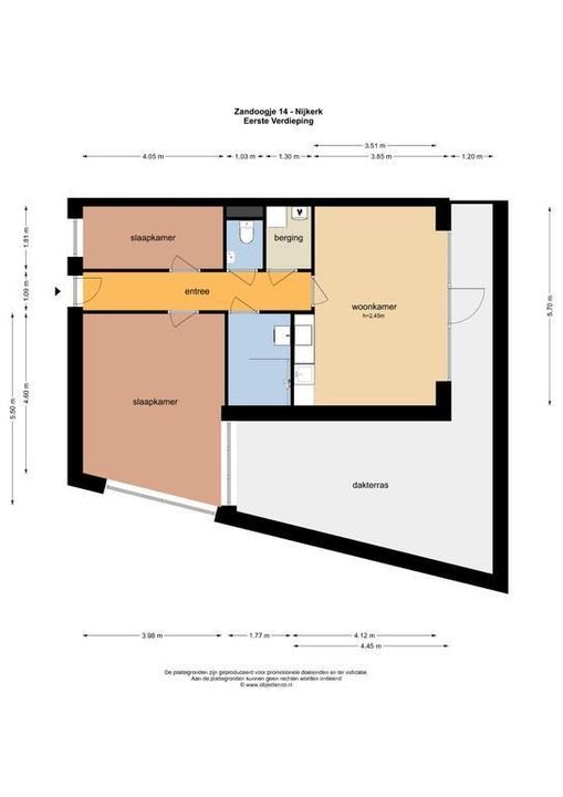 Zandoogje 14, Nijkerk plattegrond-32