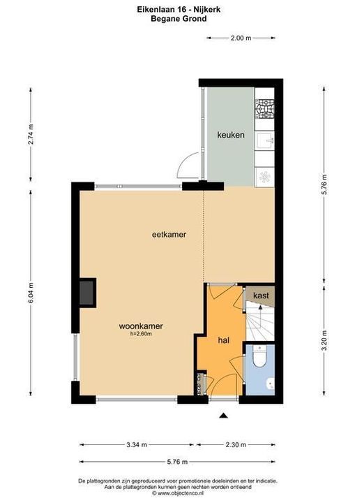 Eikenlaan 16, Nijkerk plattegrond-35