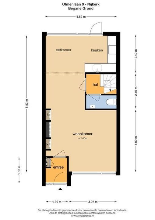 Olmenlaan 9, Nijkerk plattegrond-34