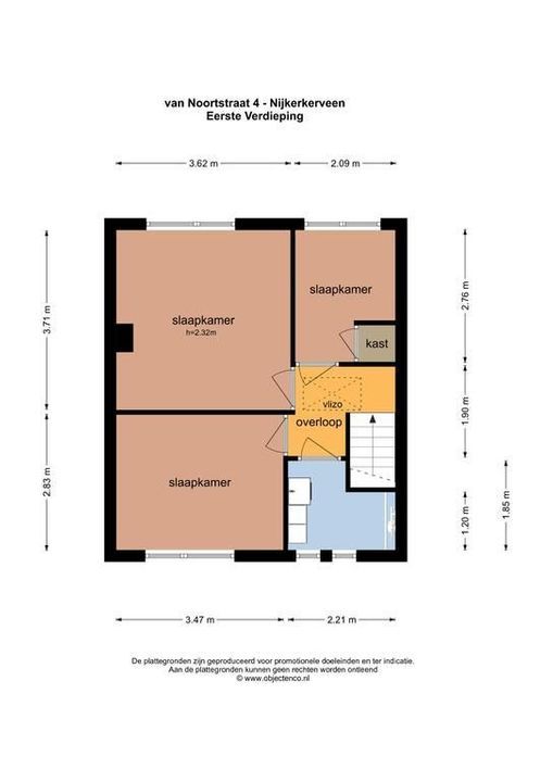 Van Noortstraat 4, Nijkerkerveen plattegrond-32