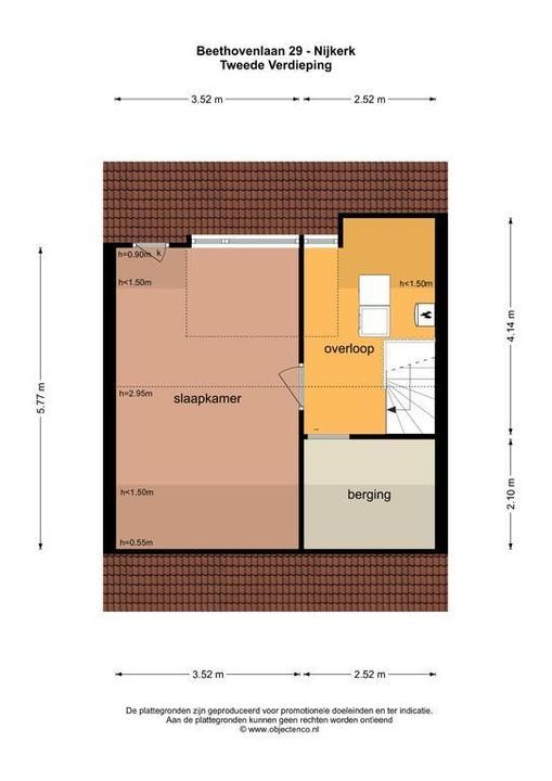 Beethovenlaan 29, Nijkerk plattegrond-39