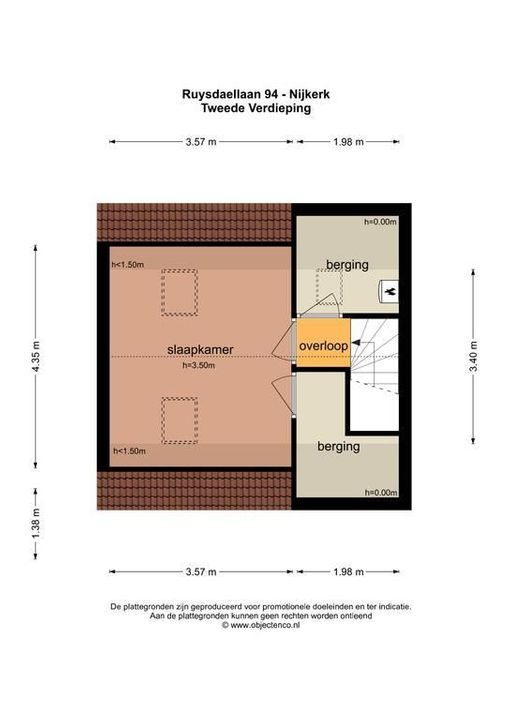 Ruysdaellaan 94, Nijkerk plattegrond-38