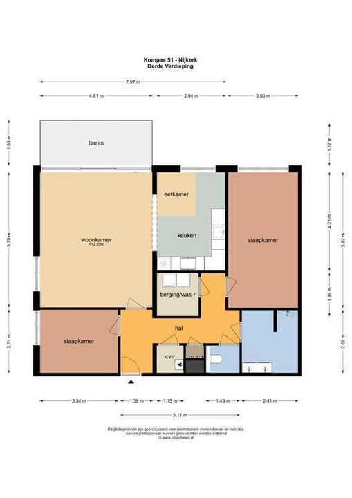Kompas 51, Nijkerk plattegrond-35