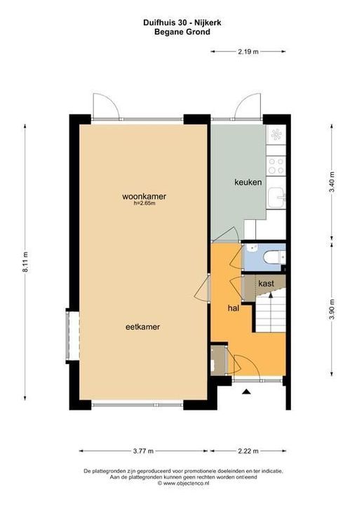 Duifhuis 30, Nijkerk plattegrond-36