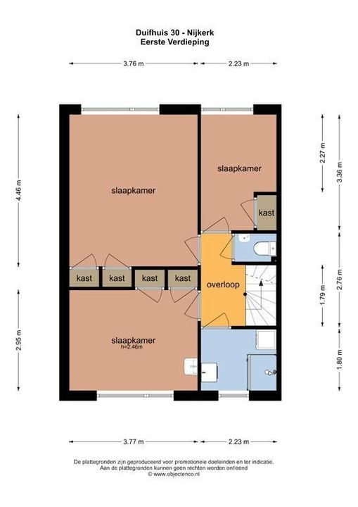 Duifhuis 30, Nijkerk plattegrond-36