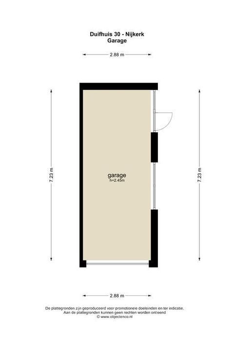 Duifhuis 30, Nijkerk plattegrond-36