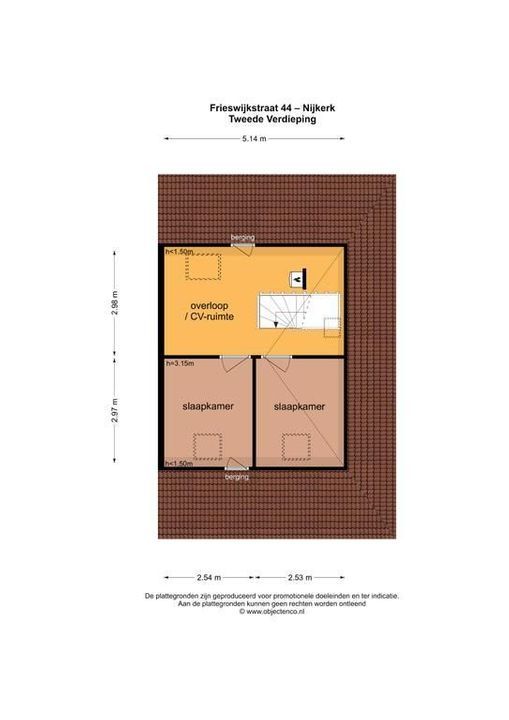 Frieswijkstraat 44, Nijkerk plattegrond-46