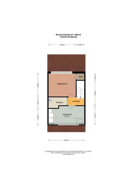 Brucknerlaantje 53, Nijkerk plattegrond-35