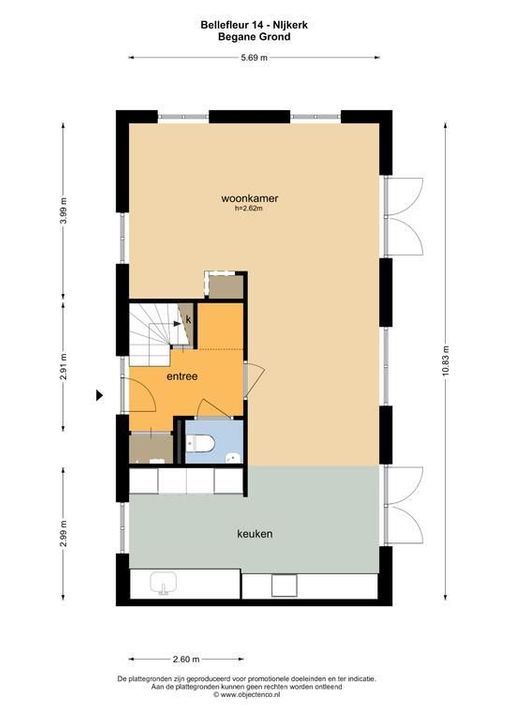 Bellefleur 14, Nijkerk plattegrond-39