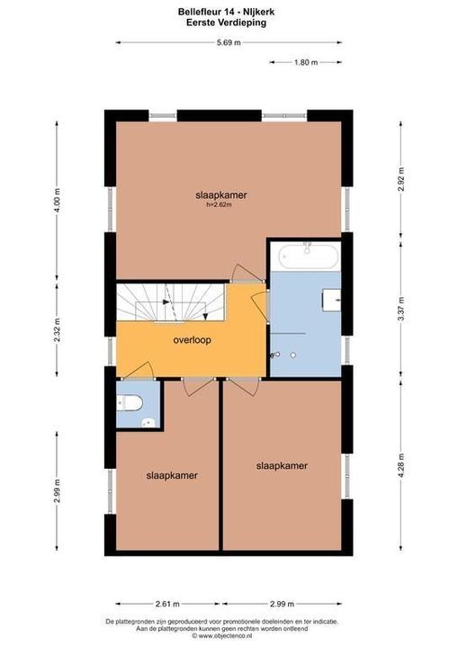 Bellefleur 14, Nijkerk plattegrond-39