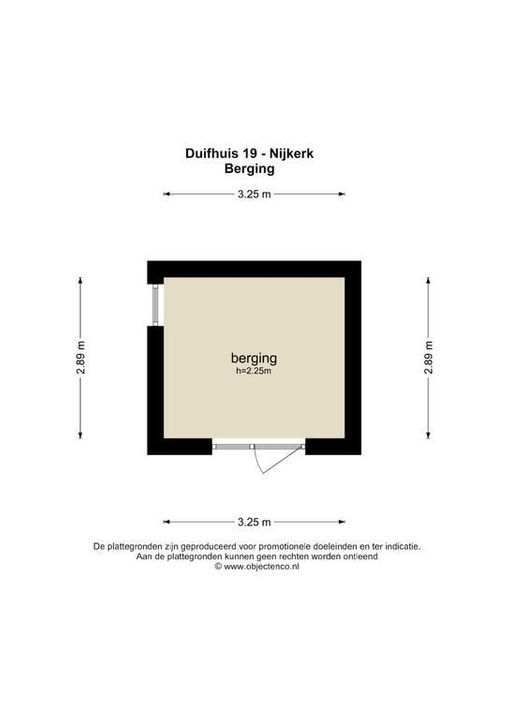 Duifhuis 19, Nijkerk plattegrond-28