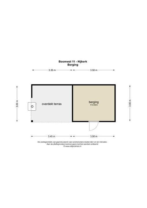 Boomwal 11, Nijkerk plattegrond-43