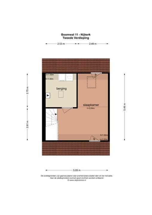 Boomwal 11, Nijkerk plattegrond-43