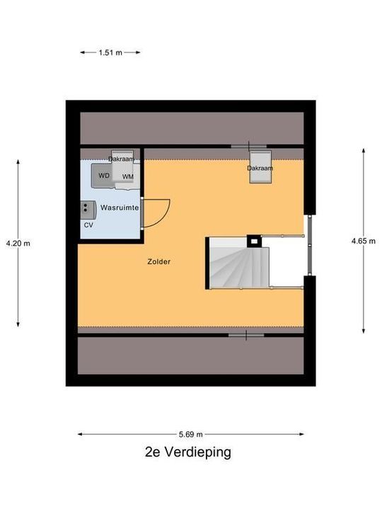 Buntwal 5 c, Nijkerkerveen plattegrond-39