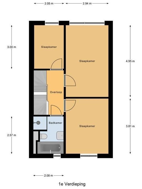 Sterappel 4, Nijkerk plattegrond-29