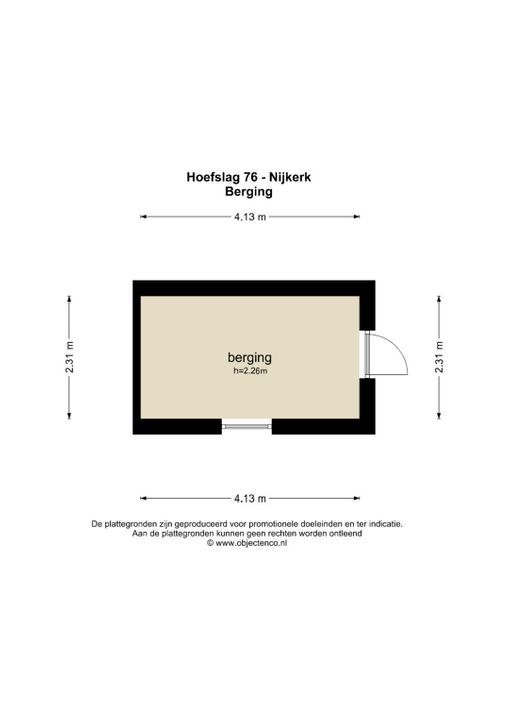 Hoefslag 76, Nijkerk plattegrond-31