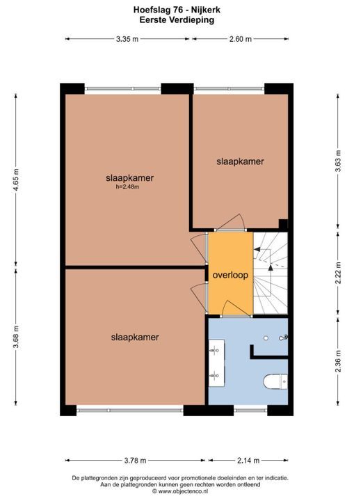 Hoefslag 76, Nijkerk plattegrond-31