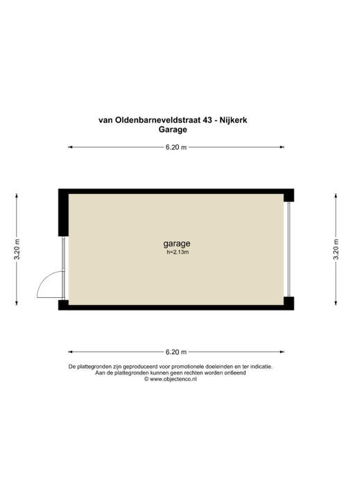 Van Oldenbarneveltstraat 43, Nijkerk plattegrond-41