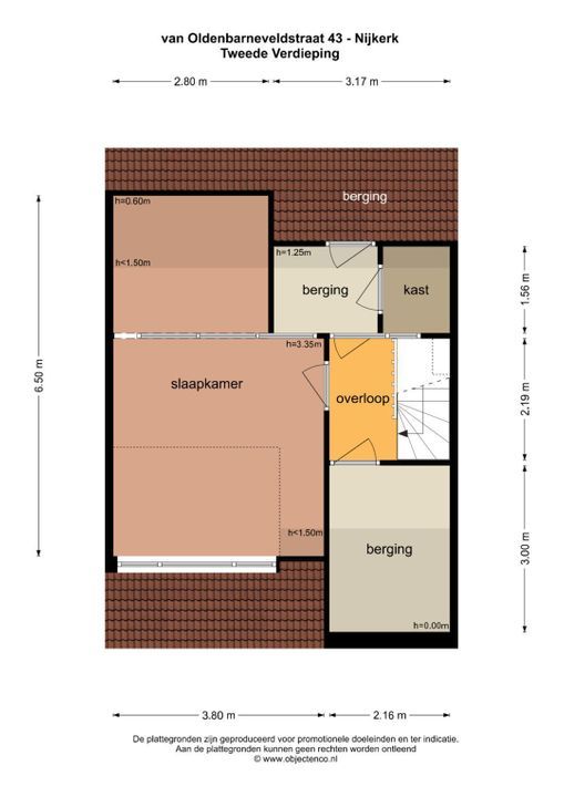 Van Oldenbarneveltstraat 43, Nijkerk plattegrond-41