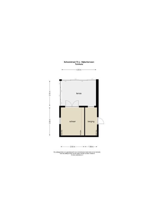 Schoolstraat 73 a, Nijkerkerveen plattegrond-41