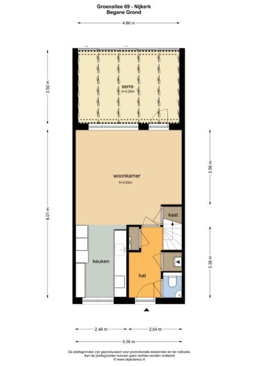 Groenallee 69, Nijkerk plattegrond-38