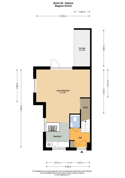 Brink 59, Nijkerk plattegrond-34