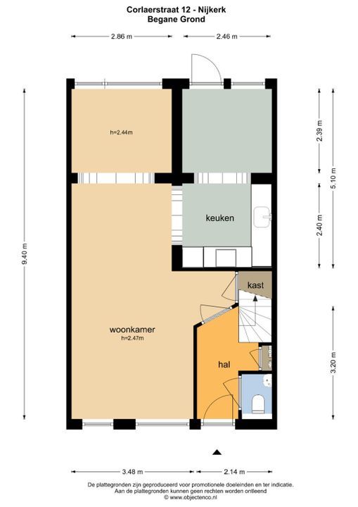 Corlaerstraat 12, Nijkerk plattegrond-39