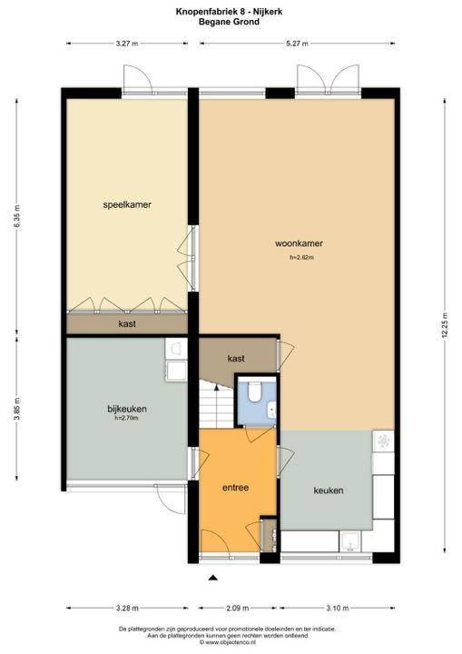 Knopenfabriek 8, Nijkerk plattegrond-38