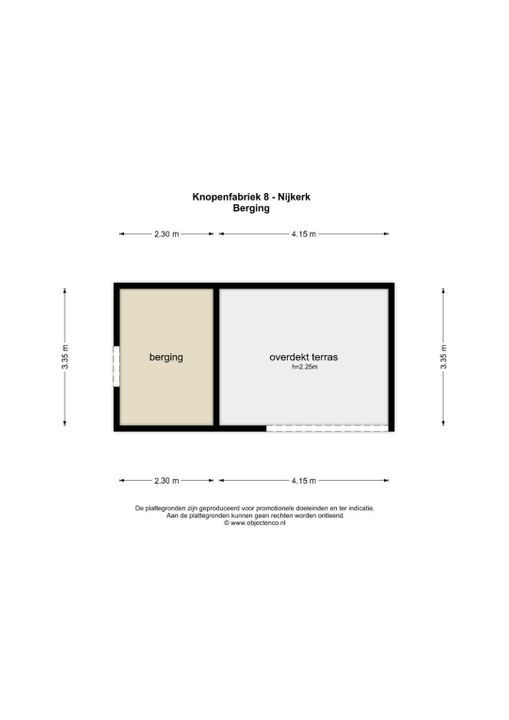 Knopenfabriek 8, Nijkerk plattegrond-38