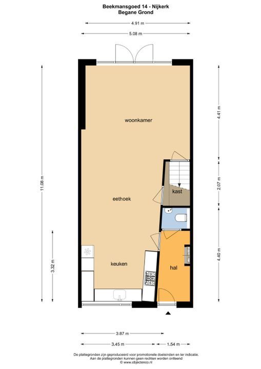 Beekmansgoed 14, Nijkerk plattegrond-37