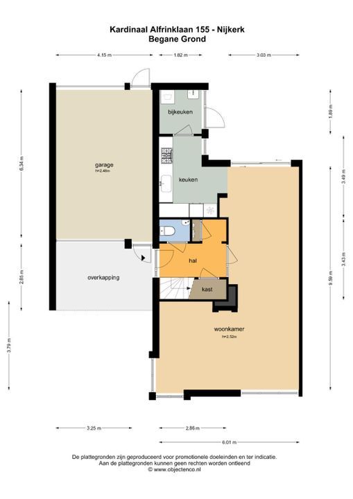 Kardinaal Alfrinklaan 155, Nijkerk plattegrond-41