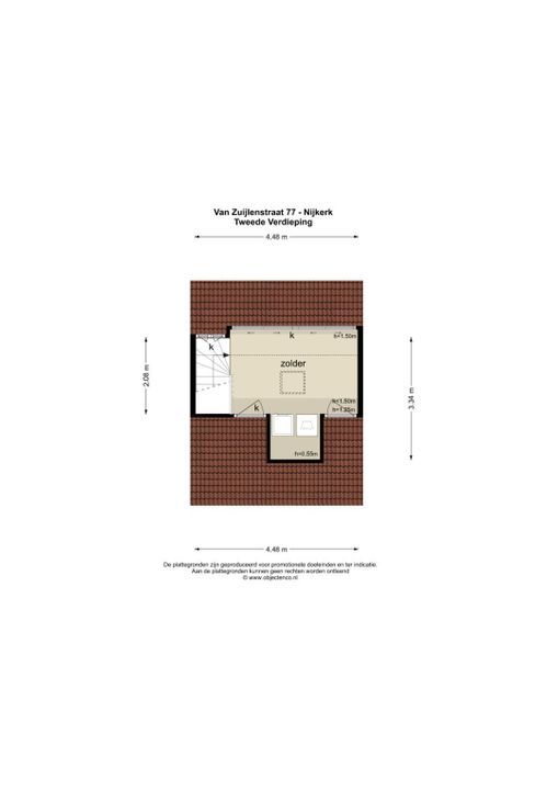 Van Zuijlenstraat 77, Nijkerk plattegrond-30