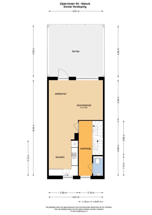 Zijdevlinder 94, Nijkerk plattegrond-36