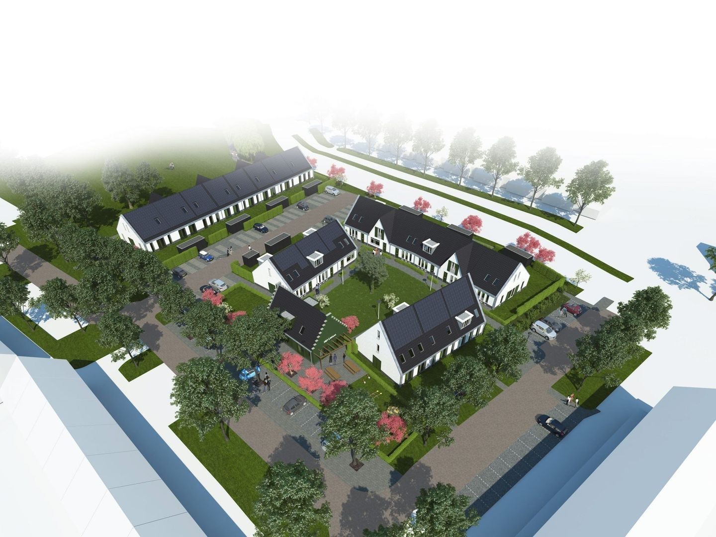 Roodborsthaag, Houten foto-13