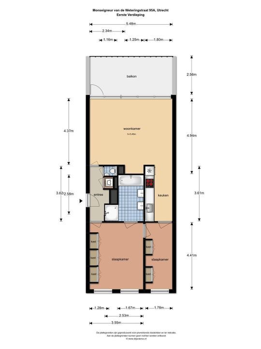 Mgr. van de Weteringstraat, Utrecht plattegrond-25