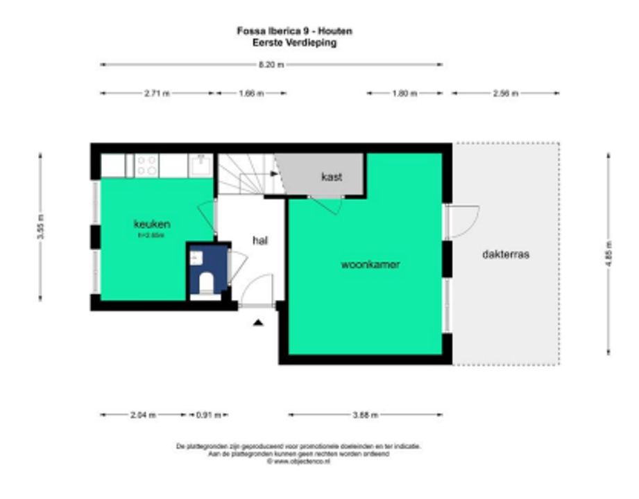 Fossa Iberica, Houten plattegrond-25