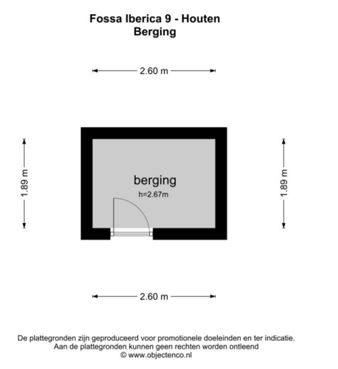 Fossa Iberica, Houten plattegrond-25