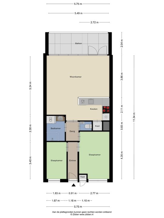 De Rozentuin, Eindhoven plattegrond-31