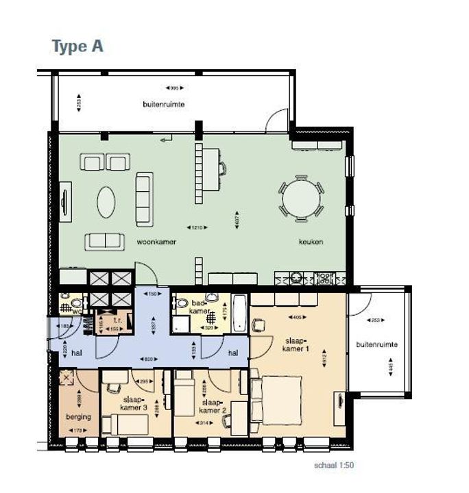Abdijtuinen, Veldhoven plattegrond-21