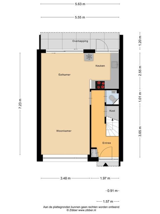 Wilhelminasingel 24, Pijnacker plattegrond-35