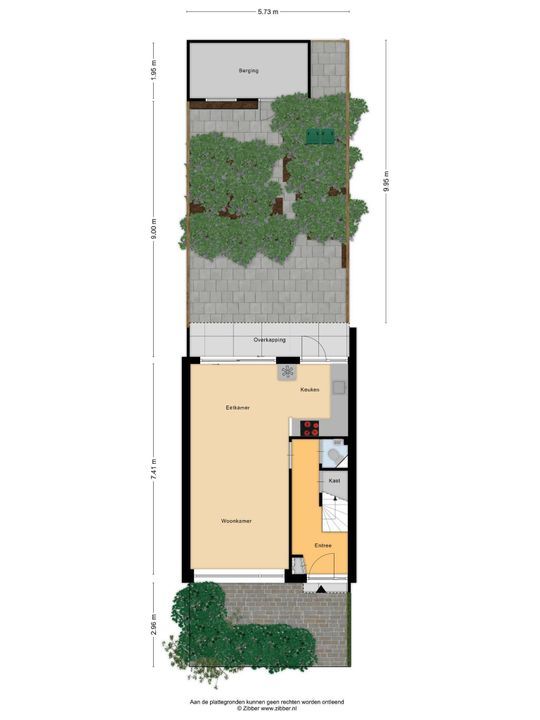 Wilhelminasingel 24, Pijnacker plattegrond-35