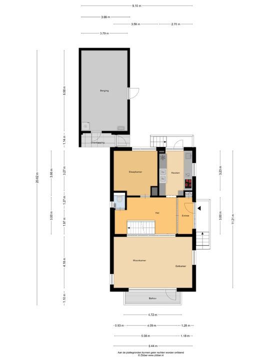 Noordweg 38, Pijnacker plattegrond-40