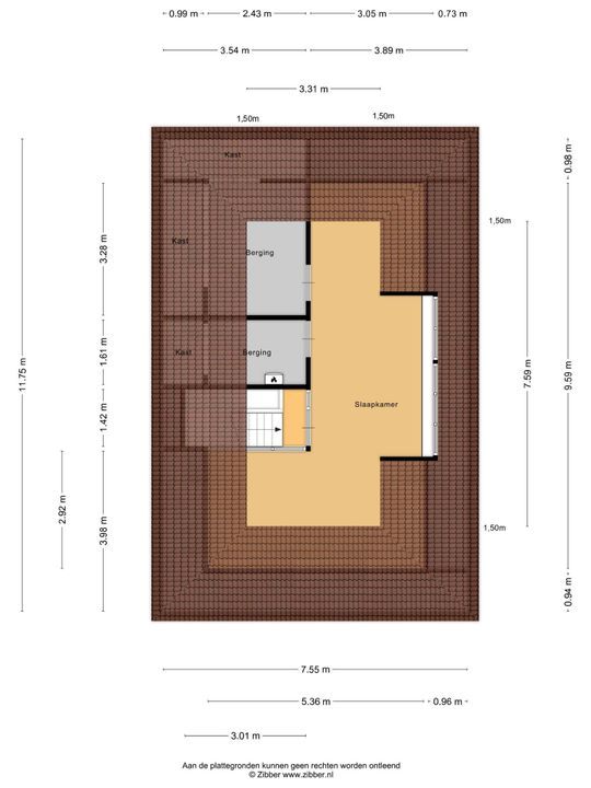 Polderweg 6 a, Pijnacker plattegrond-50