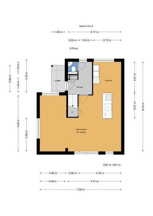 Lorentzschans 13, Zoetermeer plattegrond-49