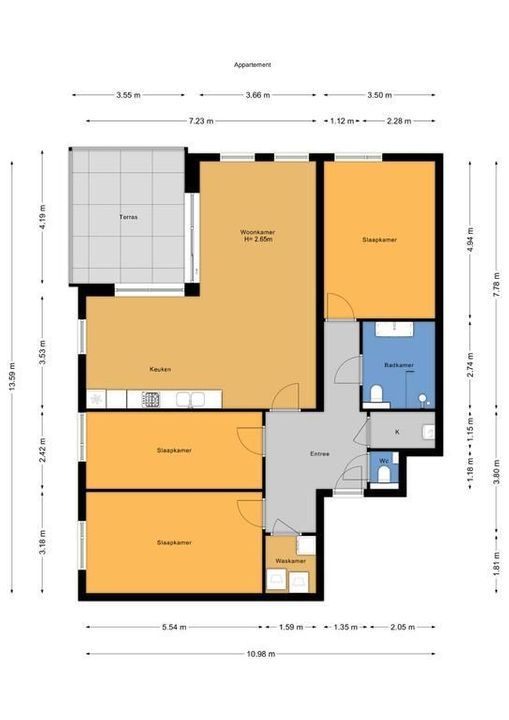 Bijdorplaan 92, Zoetermeer plattegrond-32