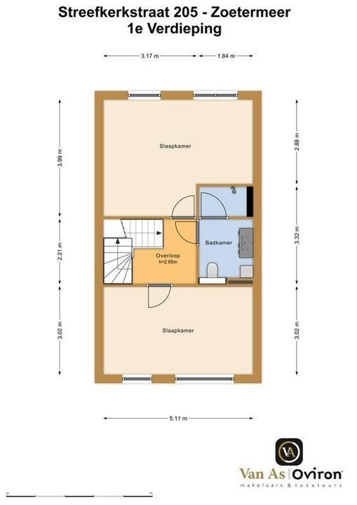 Streefkerkstraat 205, Zoetermeer plattegrond-38