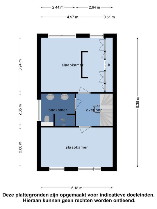 Vleugel 21, Oud-Beijerland plattegrond-28